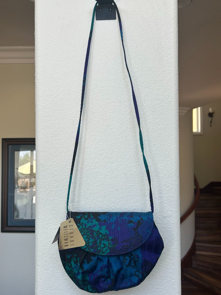 Vintage Abstract Stuart Weitzman Shoulder Bag